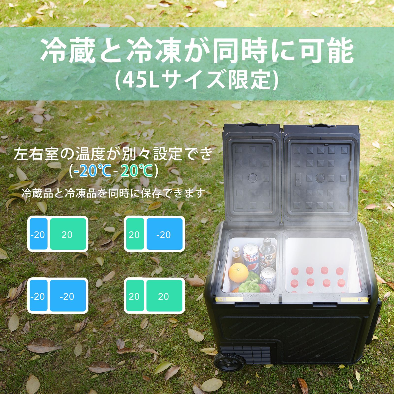 ポータブル冷蔵庫 -20℃～20℃