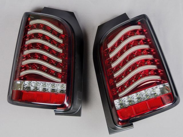【即納！送料無料！】 フルLEDテールランプ　ホンダ　NONE　JG1/JG2　赤スモーク　H01018　N-ONE/MBRO/エムブロ/COLIN　（インナーレッドスモーク）