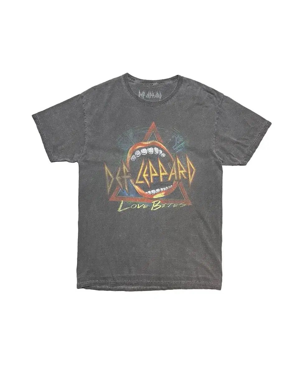 フェイド感Journey Def Leppard 2018 ツアーTシャツ Summer Tour 2025