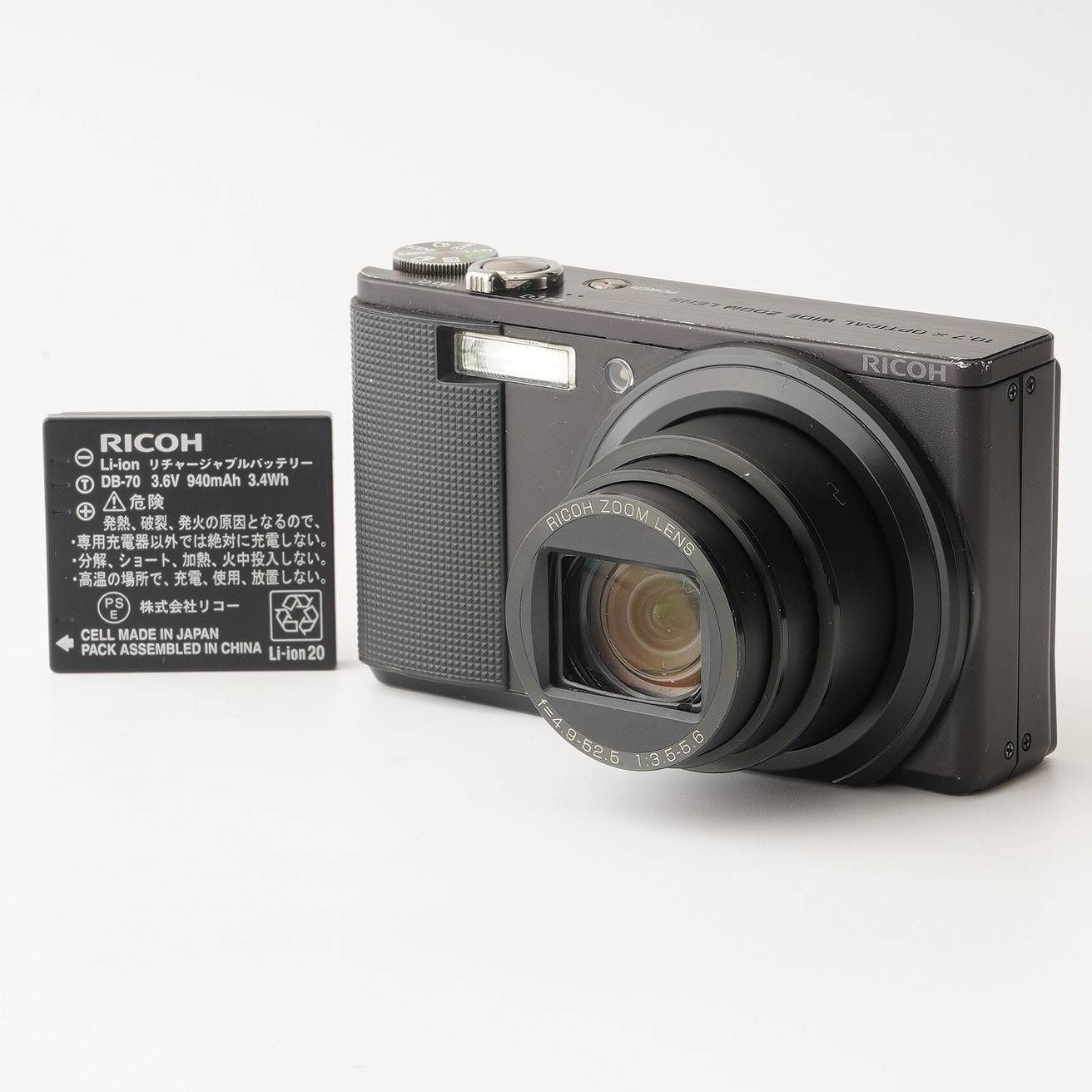 リコー Ricoh CX2 ブラック コンパクトデジタルカメラ - メルカリ