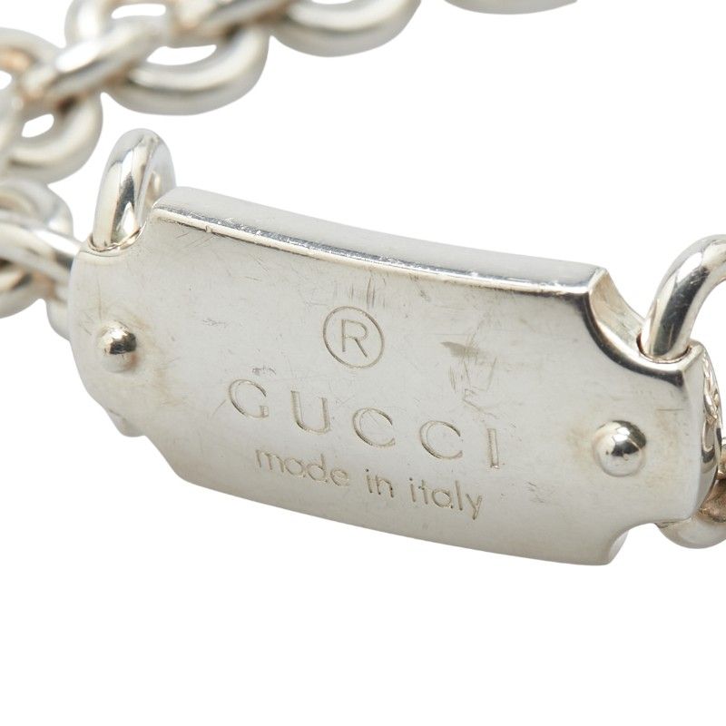 GUCCI ロゴプレート ブレスレット sv925 シルバー 『現状品』 楽天市場】【ジュエリー】GUCCI グッチ ロゴプレート