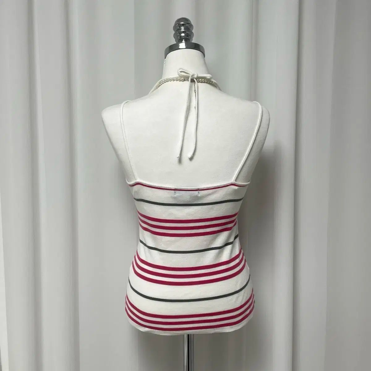 バーバリー ノバチェック ホルターネック タンクトップ 38