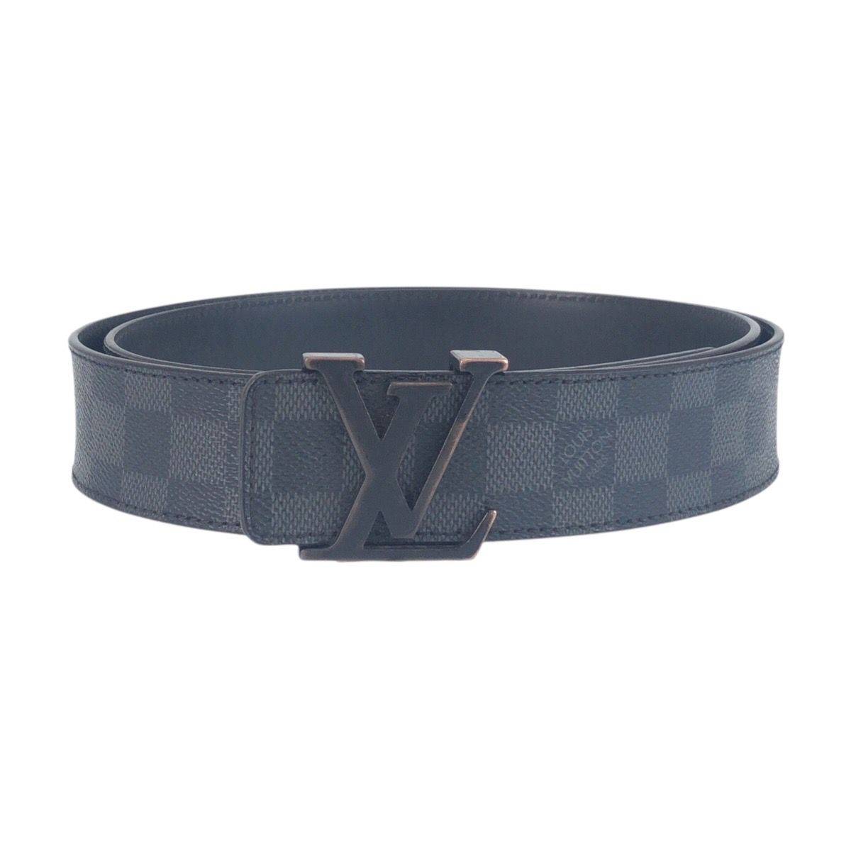 ルイヴィトン ダミエ グラフィット サンチュール LVイニシアル 110cm  