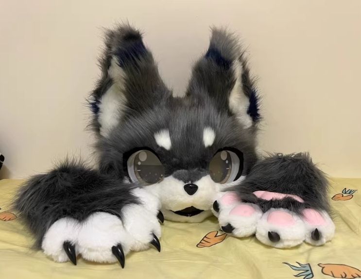 ケモノ着ぐるみ（全身） 人形付き 面 fursuit kigurumi A3 Amazon