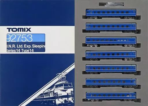 鉄道模型　1/150 国鉄 14系14形特急寝台客車セット(7両セット) [92753] 中古】鉄道模型 1/150 国鉄 14系14形特急寝台客車セット(7両