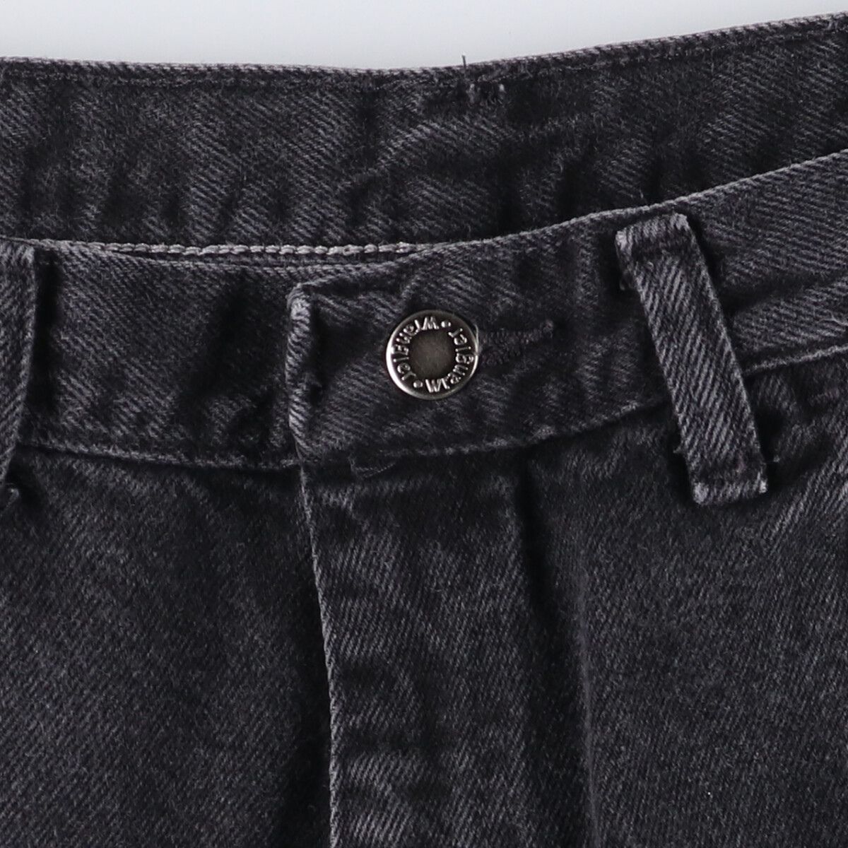 古着 90年代 ラングラー Wrangler ブラックデニムショーツ ショート