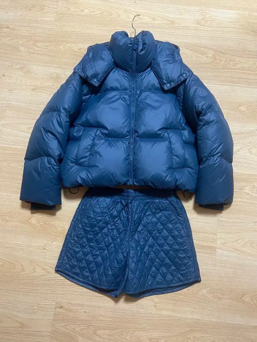 ウィット 8 店舗正規品 パファー グースダウン ダウン 半ズボン セット M サイズ