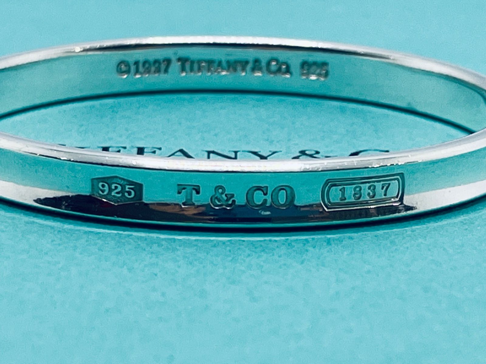 a105 Tiffany&Co. 1997 オールド ティファニー 1837 ナロー バングル