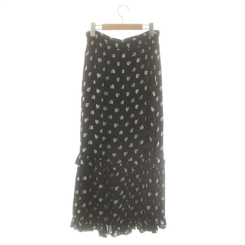 ヌキテパ(NE QUITTEZ PAS)フラワーマキシスカート Cotton Double Flower Print Skirt | Pasand by ne Quittez pas