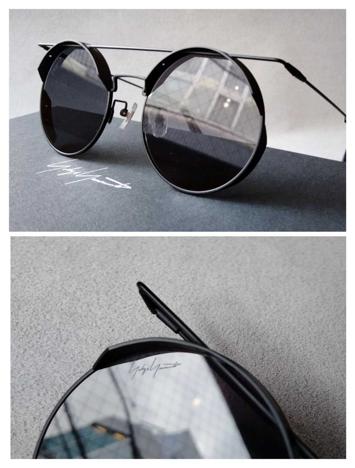 サングラス　ヨウジヤマモト 楽天市場】YOHJI YAMAMOTO ヨウジヤマモト サングラス 20-9005 col.1/2