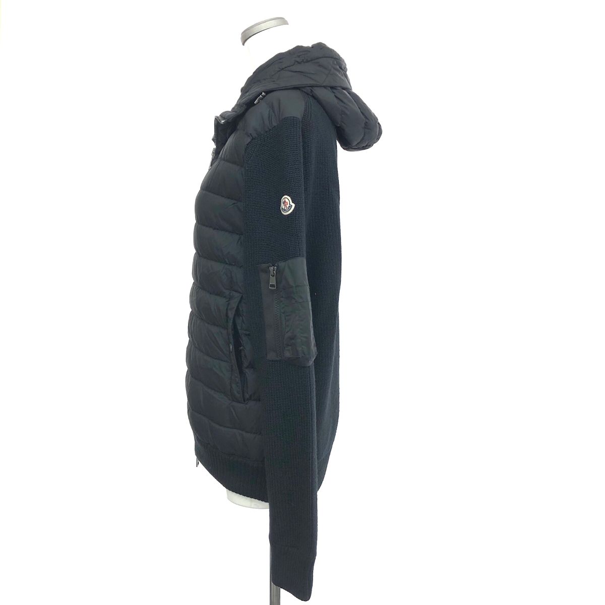 良好 MONCLER モンクレール CARDIGAN TRICOT ダウンジャケット サイズ