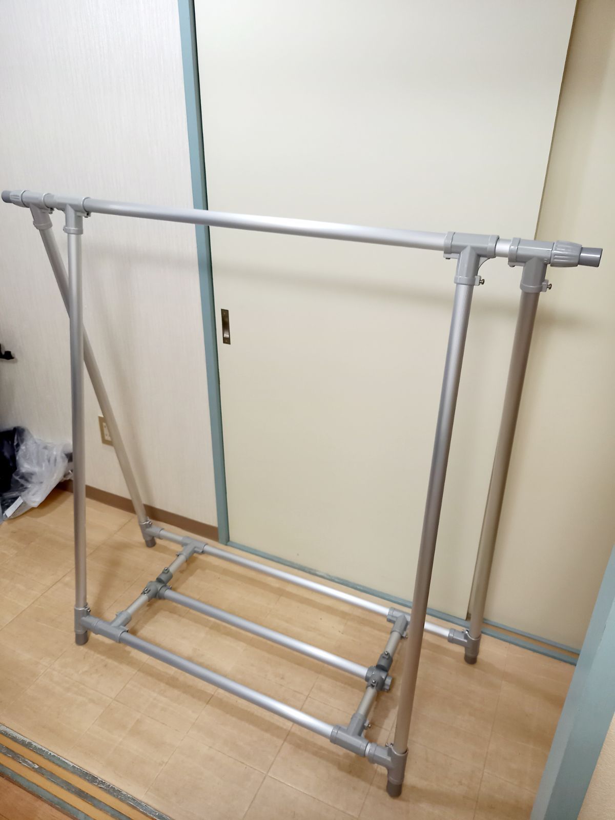 軽量アルミ製Ａ型ふとん干し２枚用