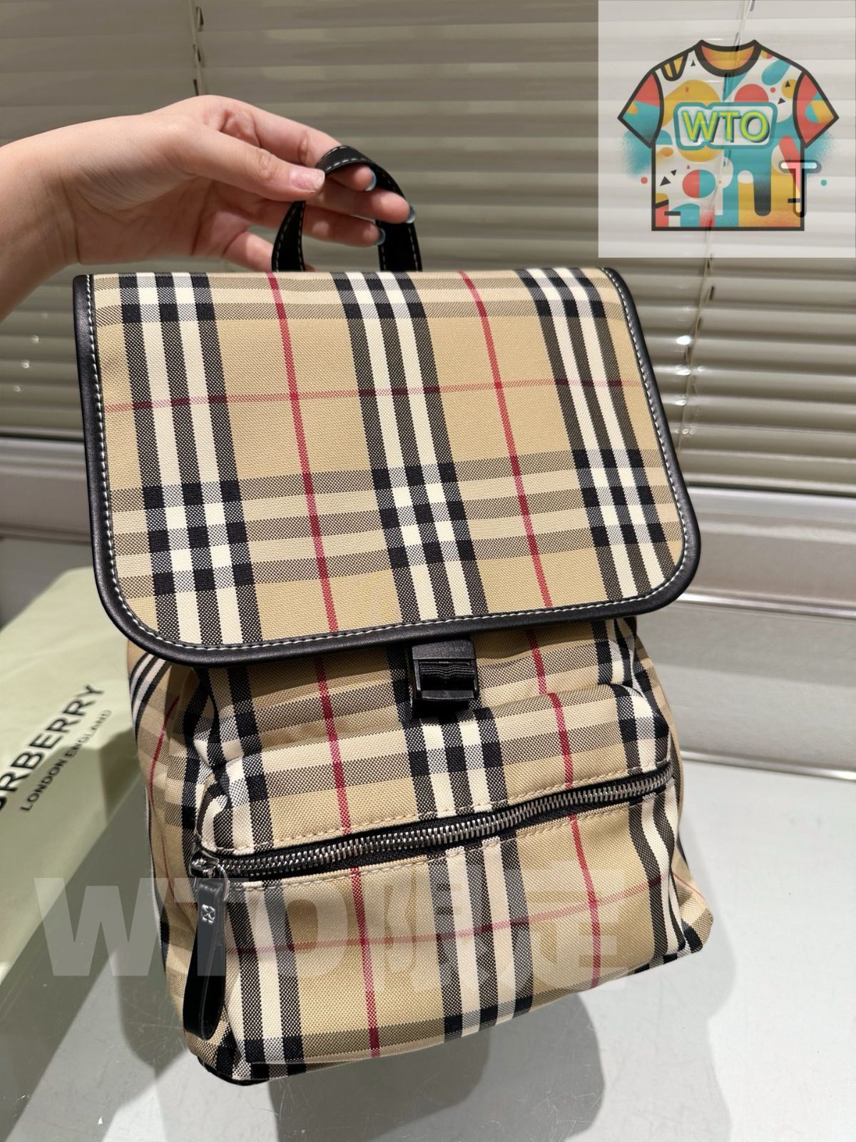 今日 Burberry TB Backpack バーバリー TB バックパック DECORATOM_COM_BR