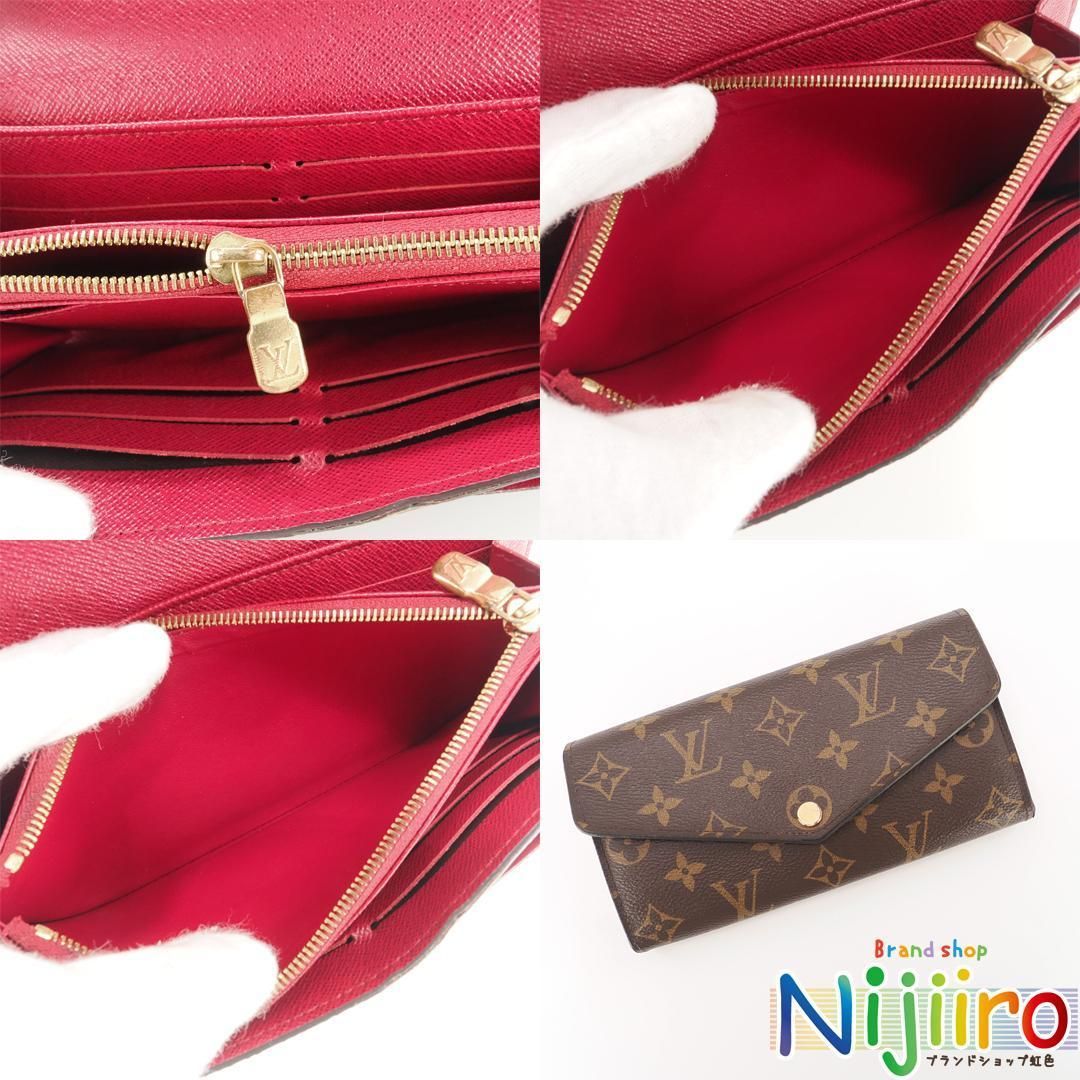 極美品】ルイヴィトン モノグラム ポルトフォイユ サラ 長財布