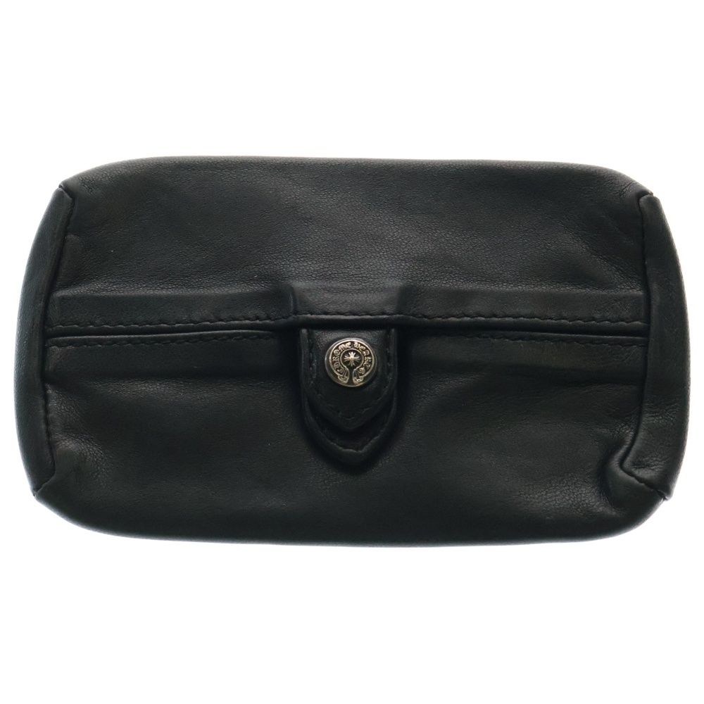 CHROME HEARTS クロムハーツ TIRED TEARS タイアードティアーズ レザーポケットティッシュケース ブラック