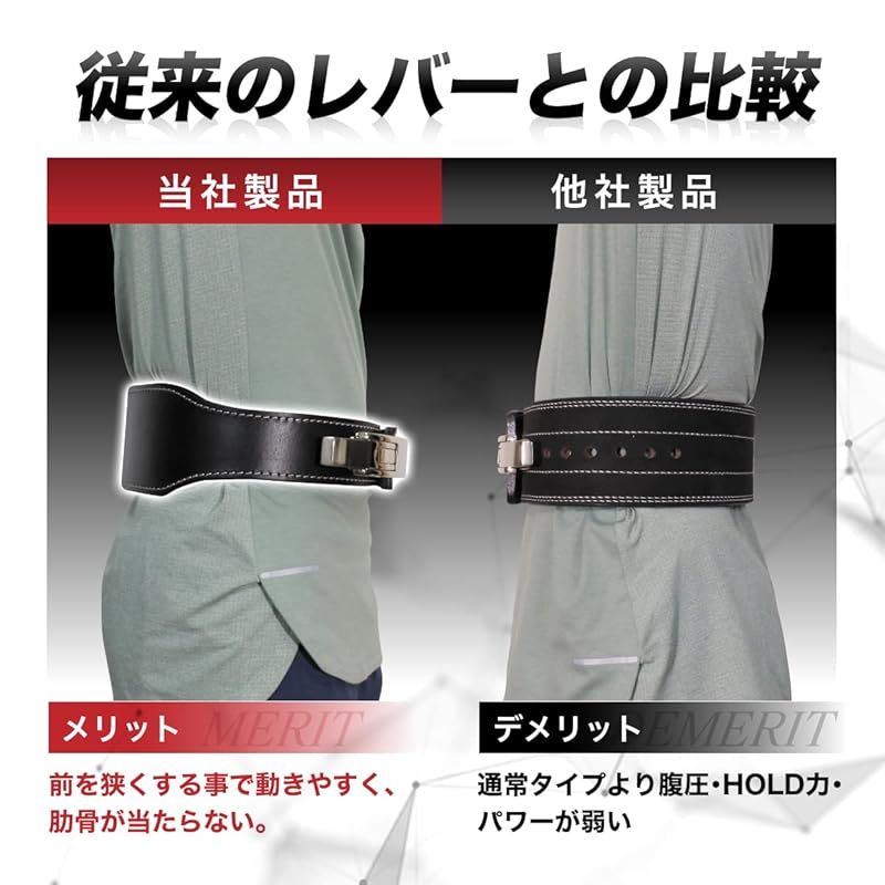 Zawick トレーニングベルト レバーアクションベルト レザー 革 パワー