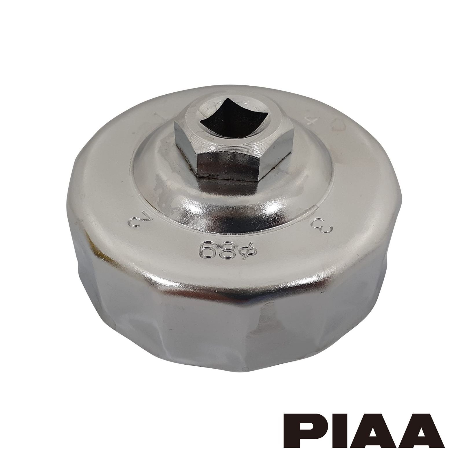 【即日発送】カップ型レンチ 1個入 オイルフィルター用 (適用フィルター品番:PM7/PM8/PM11/PA4/PF1…) トルクメーター付き PIAA(ピア) W68