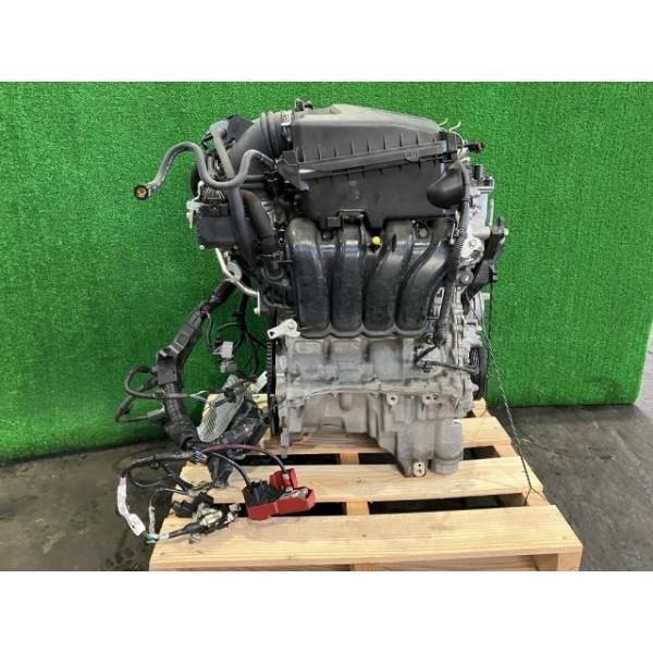 ヴィッツ NSP135 エンジンASSY ジュエラ 4WD 19000-47220 3S7