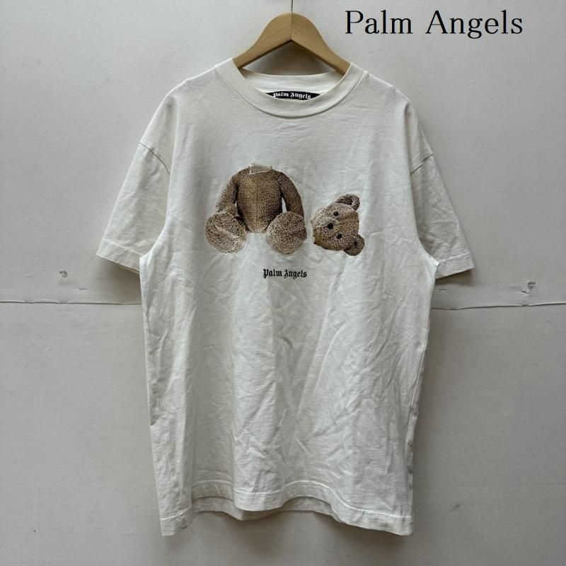 Palm Angels パーム・エンジェルス Tシャツ 半袖 21SS KILL THE BEAR TEE ベア プリント Tシャツ PMAA001R21JER001