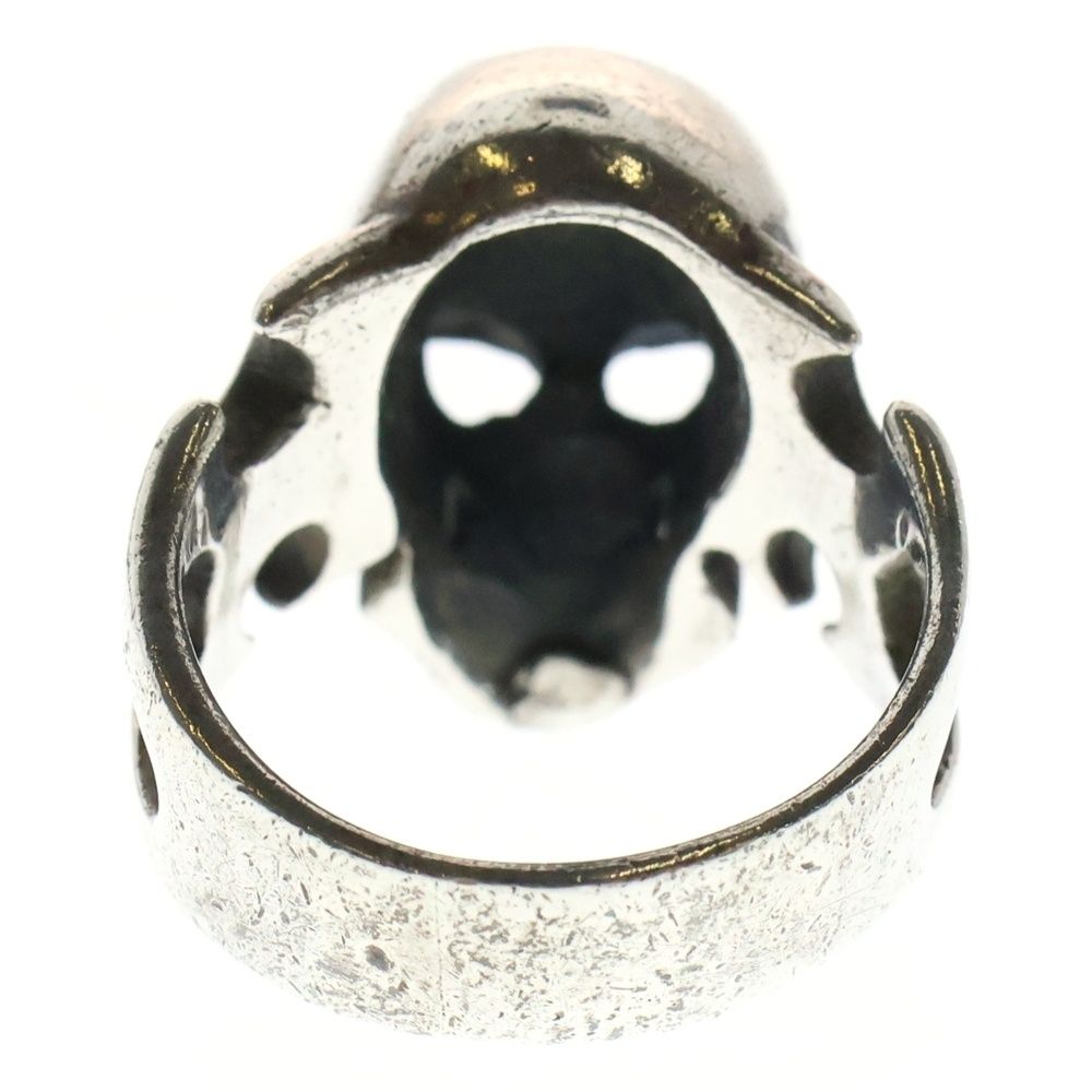 CRAZY PIG (クレイジーピッグ) CUTAWAY SKULL RING スカルリング シルバー