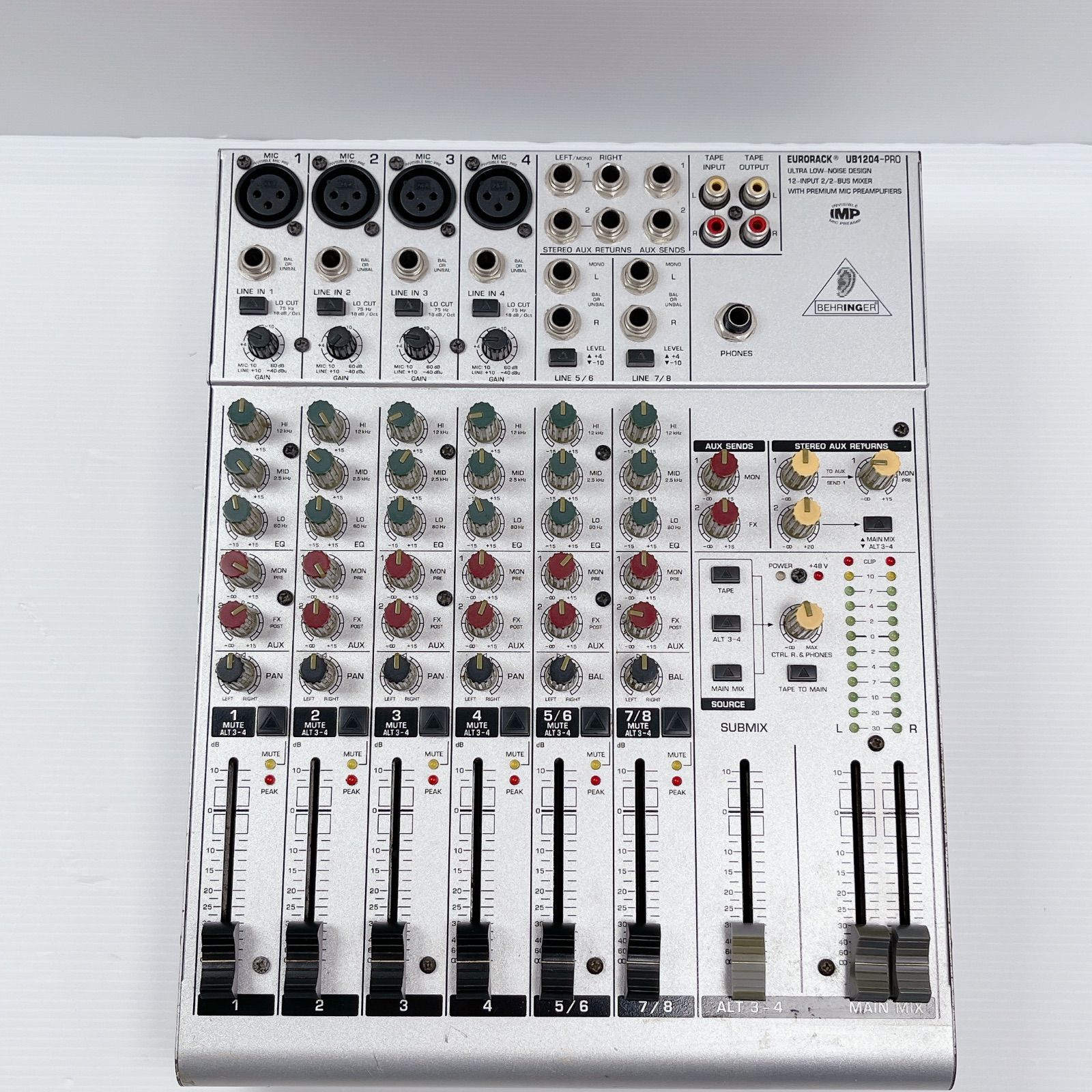 Behringer ベリンガー　UB1204-PRO アナログミキサー Behringer | Product | UB1204-PRO