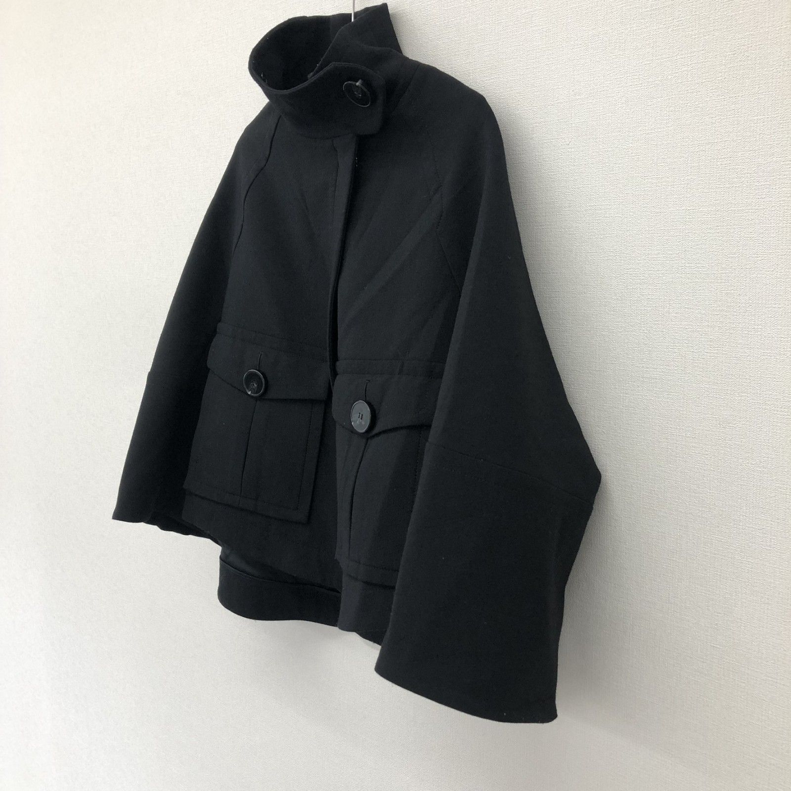 セオリー theory】22SS スタンドカラーコート Sサイズ