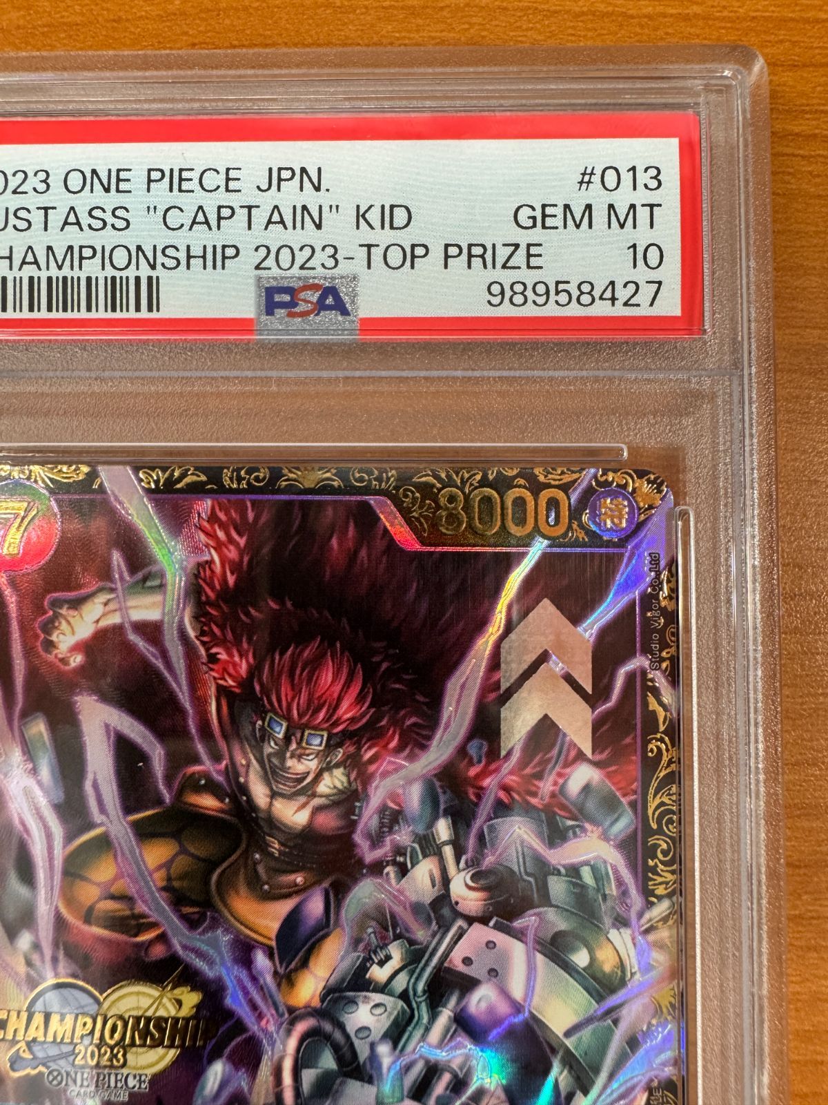 PSA10 ユースタス・キッド ST10-013 プロモ チャンピオンシップ