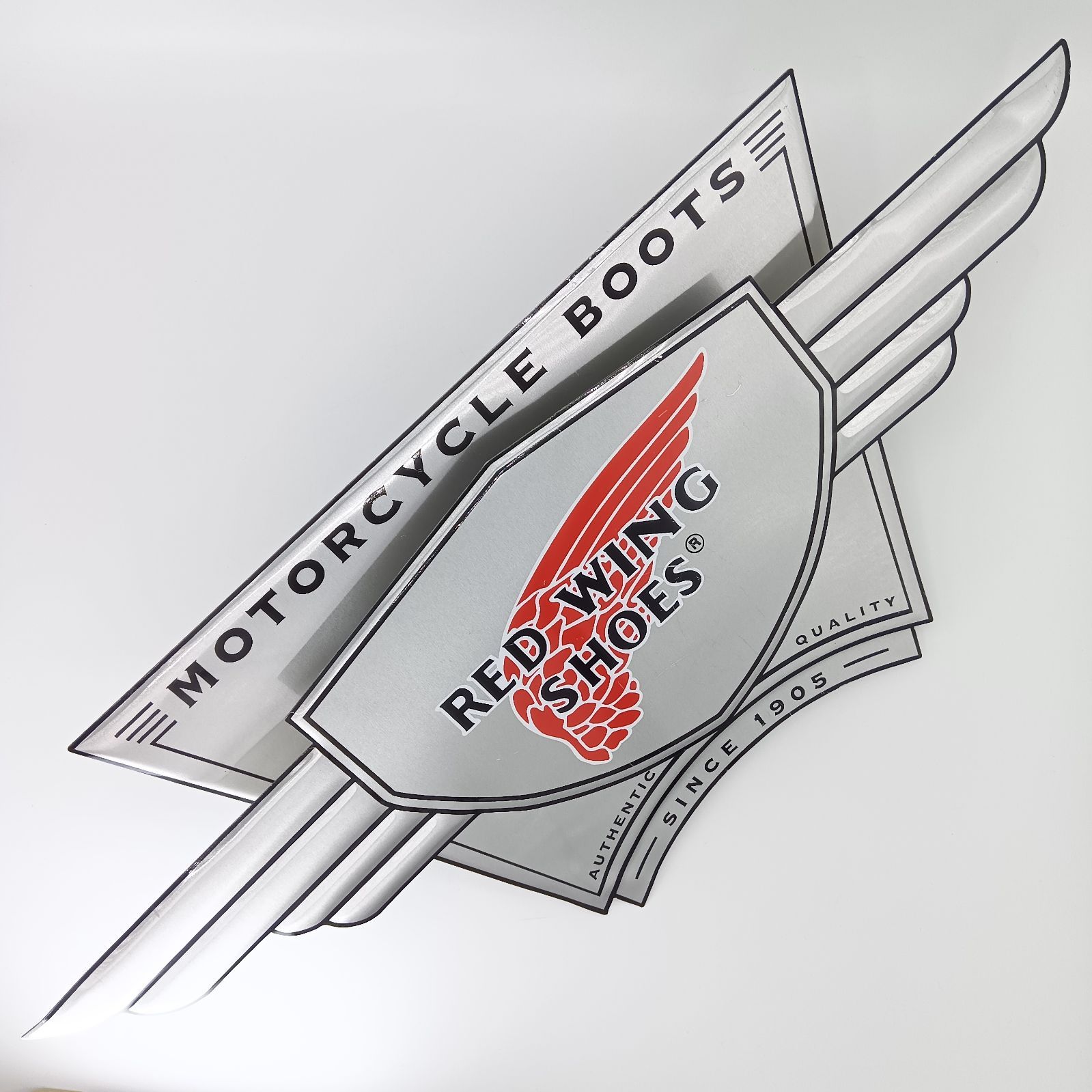 レッド・ウィング RED WING モーターサイクルブーツ 看板 - メルカリ