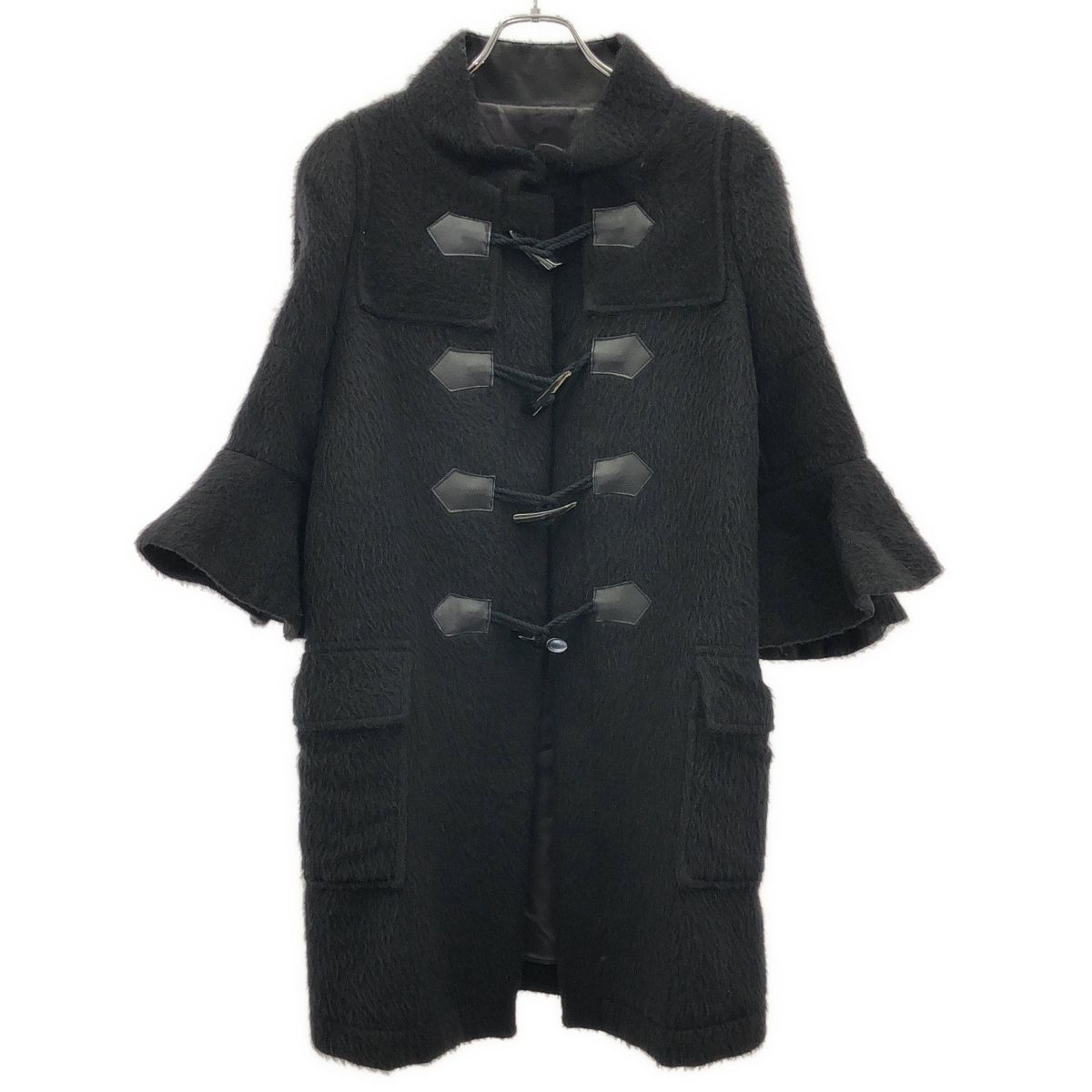 sacai サカイ 10AW フレアスリーブ アルパカダッフルコート 10