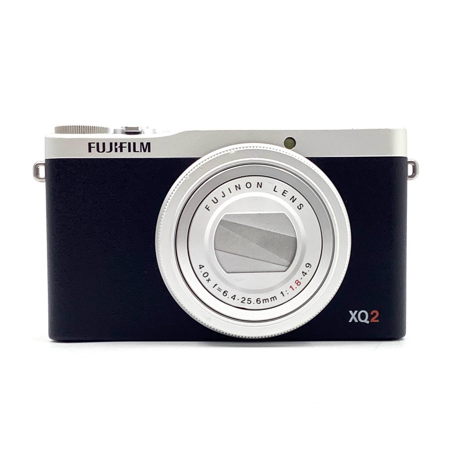 全額返金保証 最速発送 FUJIFILM コンパクトデジタルカメラ XQ2 シルバー 動作 済