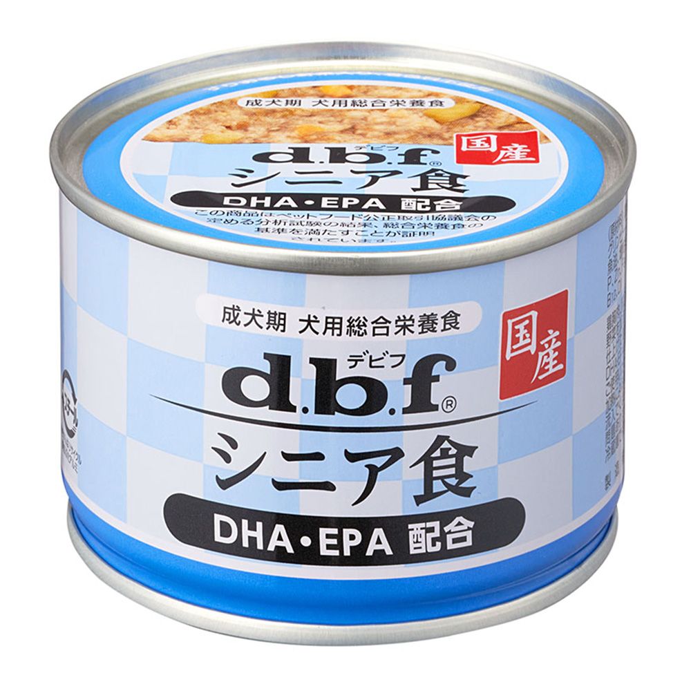 【同梱】【72個セット】デビフペット d.b.f シニア食 DHA・EPA 配合 150g