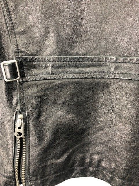 GB SKINS COW LEATHER シングルライダースジャケット GB03BZ34RD