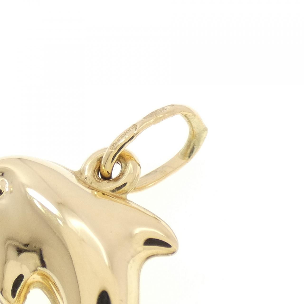 ウノアエレ 750YG ドルフィン ペンダント - メルカリ 