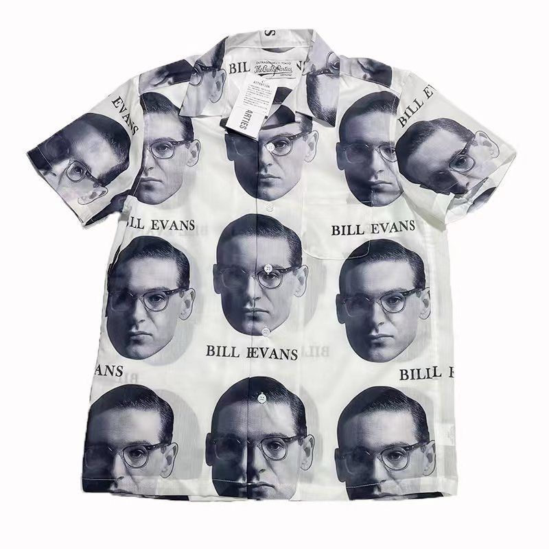 ✨極美品✨ WACKO MARIA (ワコマリア) BILL EVANS / S/S HAWAIIAN ハワイアンシャツ 半袖シャツ