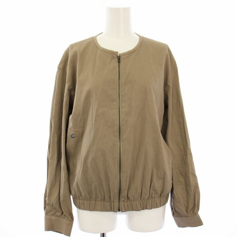 セオリーリュクス Theory luxe ブルゾン CRISP LINEN KATIA