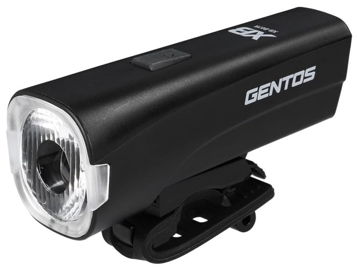 【新品・2営業日で発送】GENTOS ジェントス バイクライト USB充電式 【明るさ1000ルーメン／実用点灯3時間／防噴流／時速25km以上対応】 専用充電池使用 XB-B07R