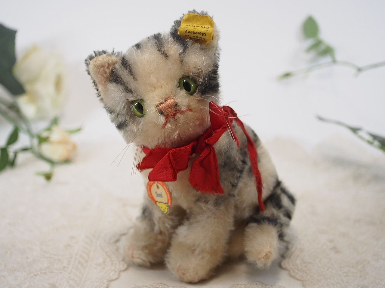 シュタイフ☆Susi Cat 14cm オールID's完品☆ネコのスージー/猫 - メルカリ