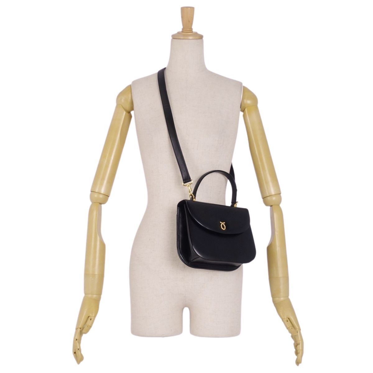 美品 ロウナーロンドン LAUNER LONDON バッグ ハンドバッグ