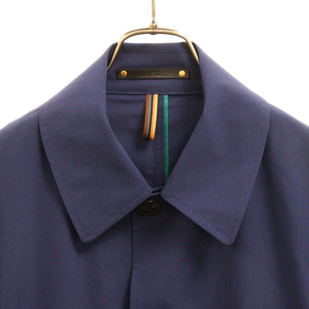 Paul Smith ポールスミス ステンカラーコート ブルー M Paul Smith｜ポール・スミス（メンズ）のステンカラーコート