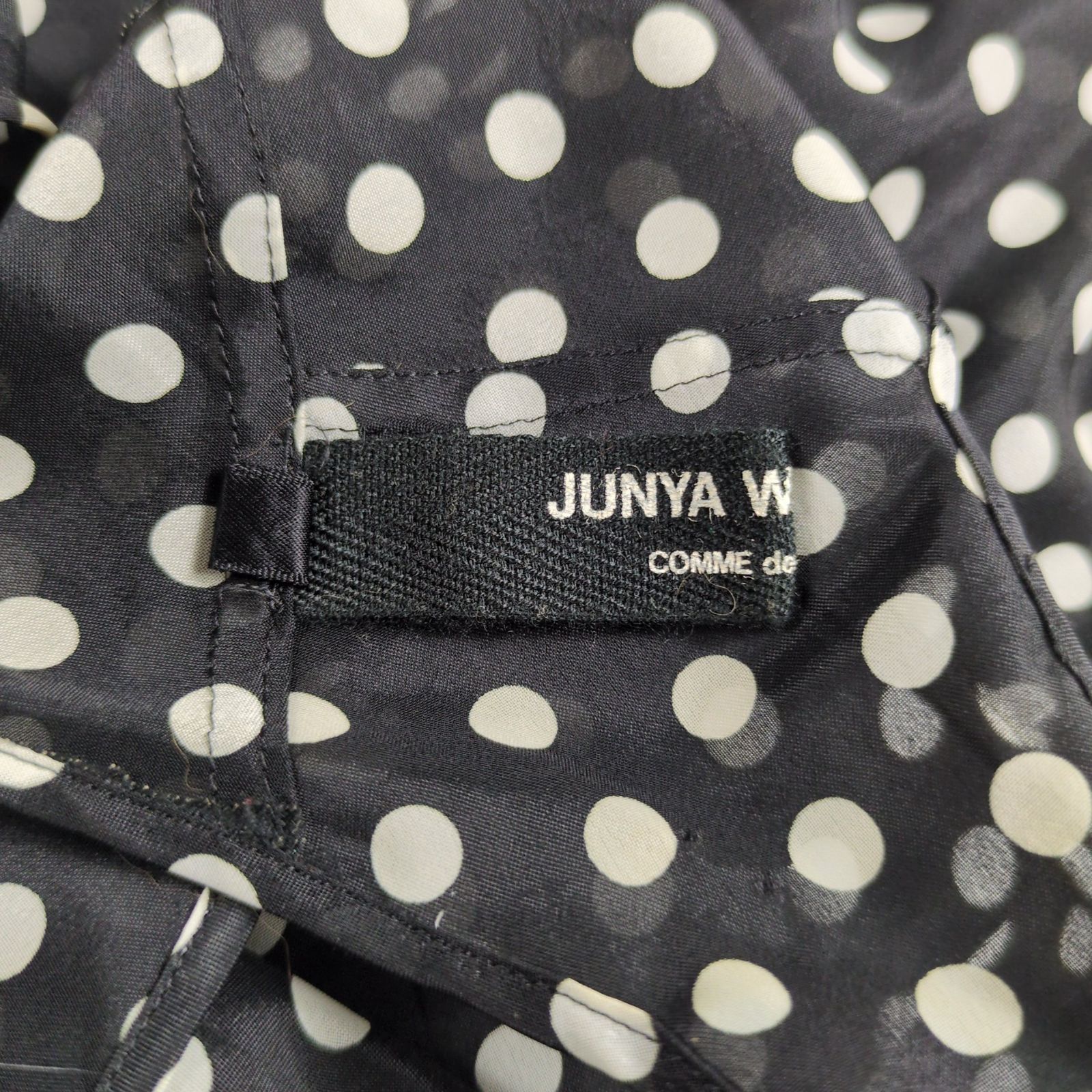 Junya Watanabe ポリエステルドットワンピース　M JUNYA WATANABE COMME des GARCONS