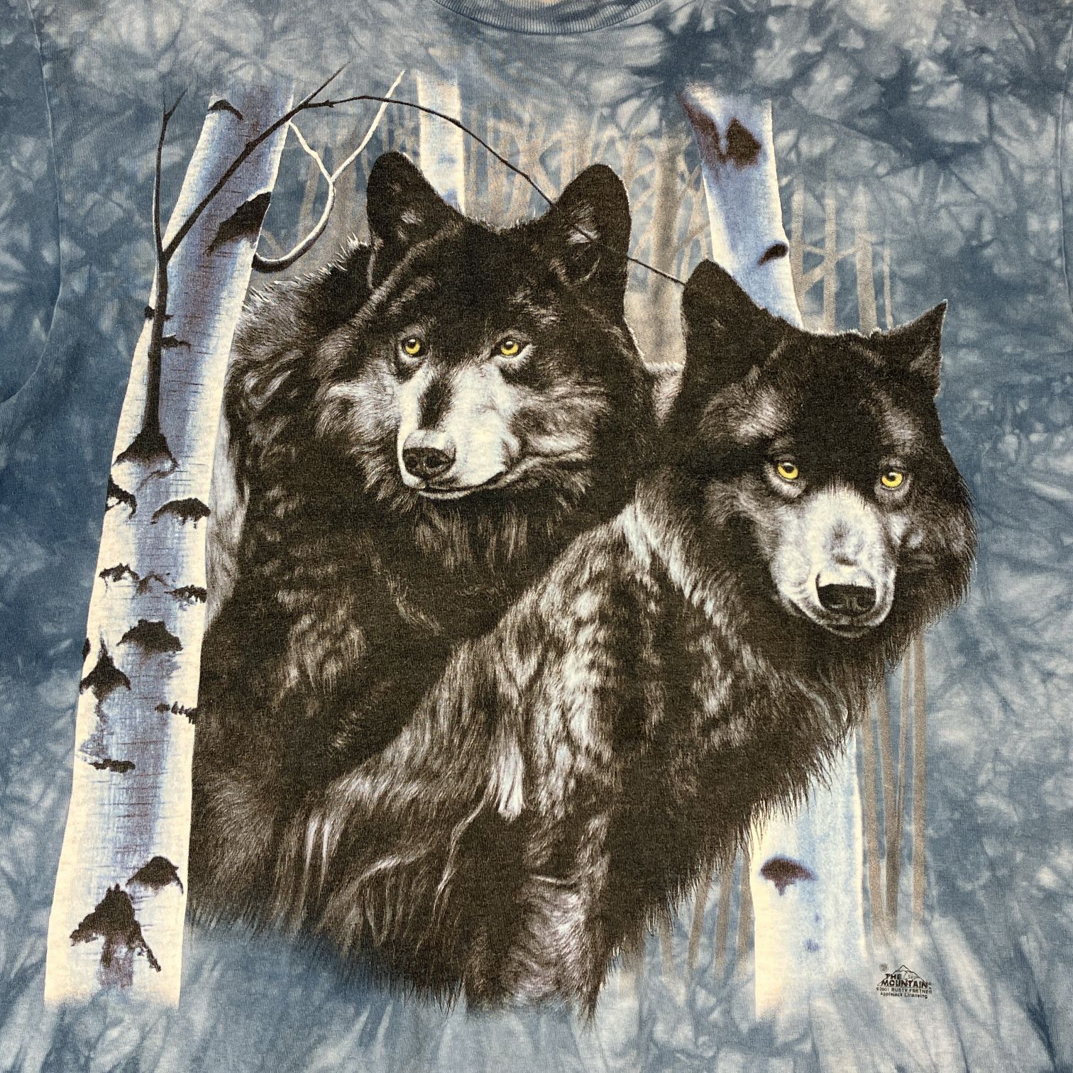 S.H.Figuarts 仮面ライダー BLACK SUN 初変身ver. ザ マウンテン タイダイ ウルフTシャツ TIE-DYE WOLVES T-SHIRTS