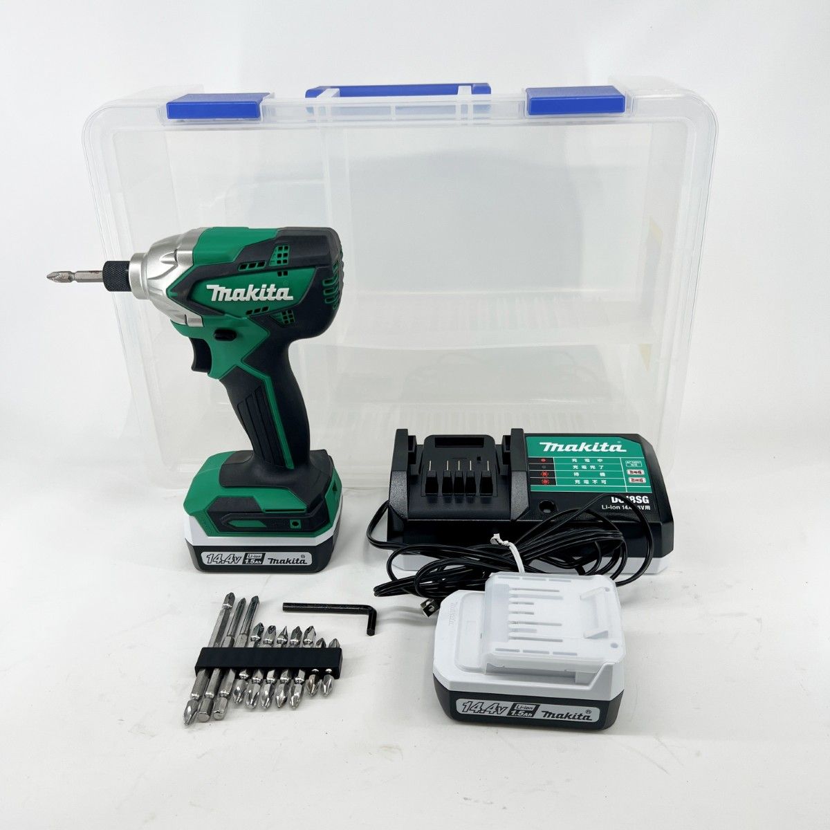 マキタ MTD001D 14.4V インパクトドライバー 美品セット 〇〇