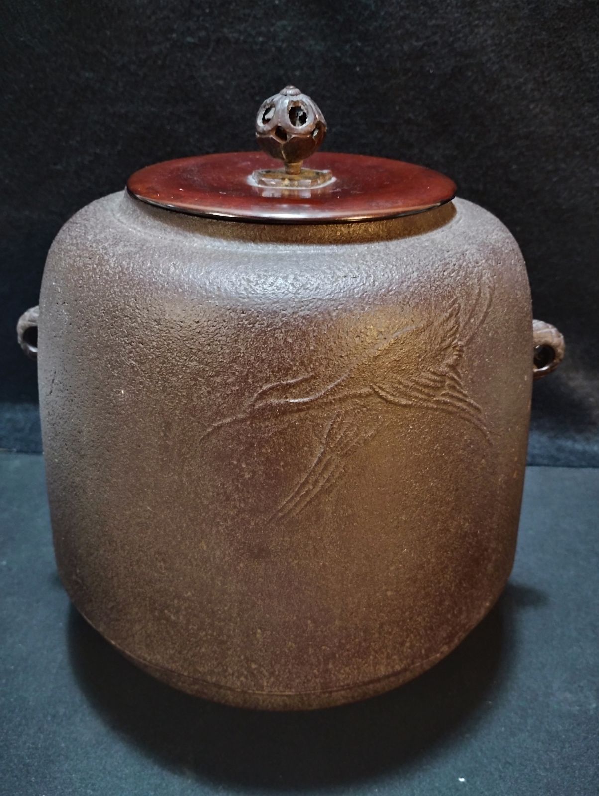 茶器/茶道具 風炉釜（風炉用釜）/釣釜用（釣り釜用）】 棗釜 蓋