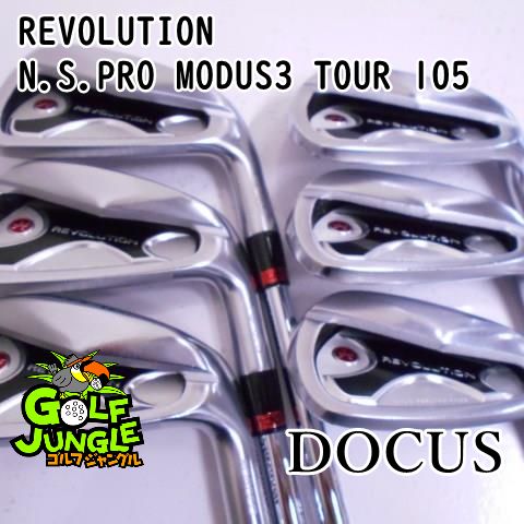 中古】アイアンセット ドゥーカス REVOLUTION N.S.PRO MODUS3 TOUR 105 S 26 アイアンセット セット 地クラブ  カスタム スチールシャフト おすすめ メンズ 右 - メルカリ