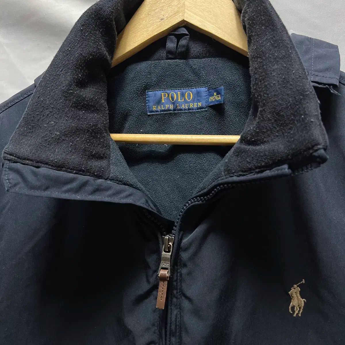 美品 Polo by Ralph Lauren ネイビーブルー色 ブルゾン M POLO RALPH LAUREN ポロ ラルフローレン ジャケット メンズ バイ