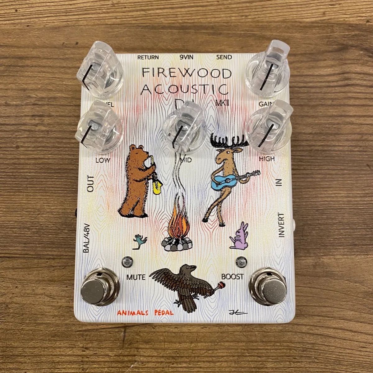 Animals Pedal Firewood Acoustic D.I. MKII / a51695 - メルカリ