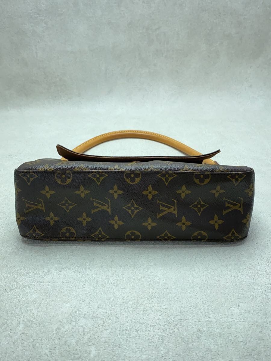 LOUIS VUITTON ミニ・ルーピング_モノグラム・キャンバス_BRW PVC ブラウン - メルカリ