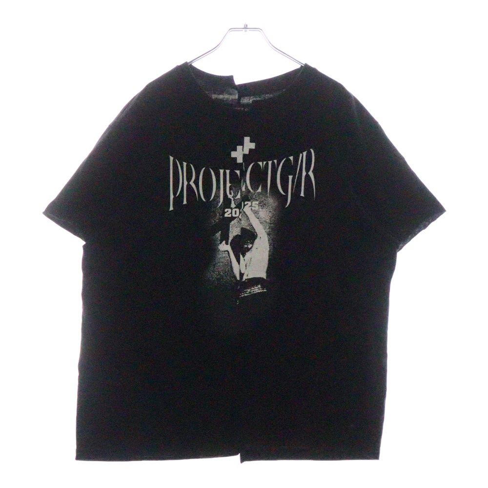 Project g/r ドッキングtシャツ PROJECT G/R (プロジェクトジーアール) TIGHT FIT SPLIT T-SHIRT