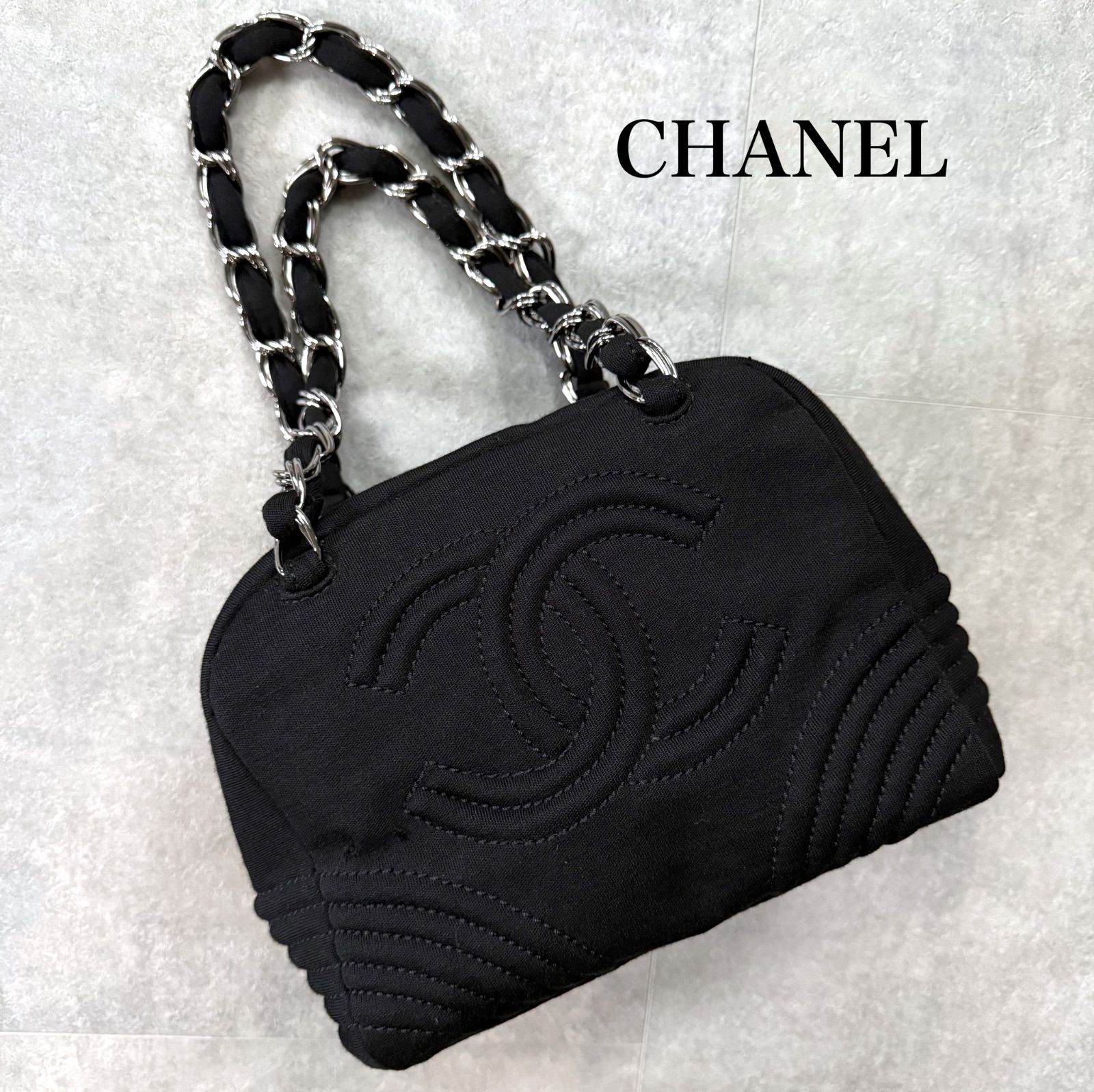 美品 希少 CHANEL シャネル チェーンショルダーバッグ ココマーク 