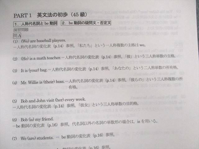 UP03-039 四谷学院 基礎/入試英文法/英文解釈/ライティングなど 英語55マスターセット 2020 計7冊 94 L0D